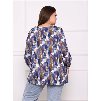 Блузка Торрея синий ИвК