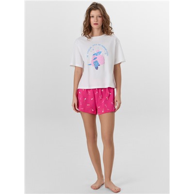 КОМПЛЕКТ ЖЕНСКИЙ (ФУТБОЛКА, ШОРТЫ) 592536