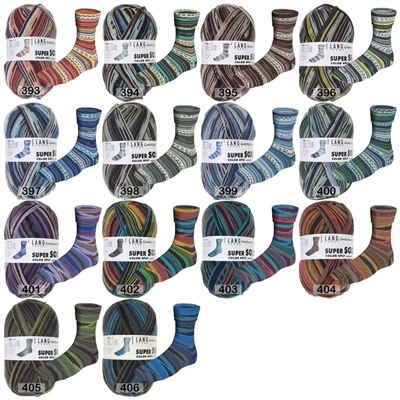 Пряжа Lang Yarns Super Soxx Color 4-Fach