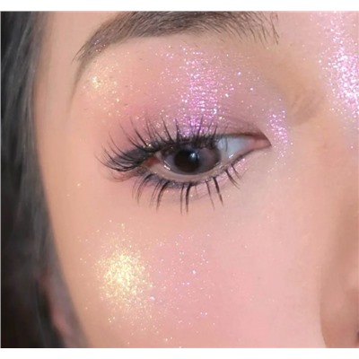 Мерцающие тени-хайлайтер хамелеон с кремовой текстурой Dikalu