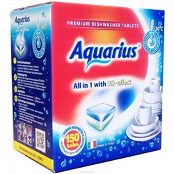 Таблетки для ПММ "Aquarius" ALLin1 (mega) 150 штук