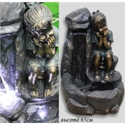 126-004 Фонтан 65см. (х1)Полистоун