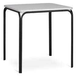 Стол обеденный Ror, 70х70 см, черный/серый