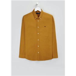 Long Sleeve Slim Fit Oxford Shirt