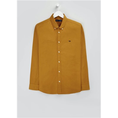 Long Sleeve Slim Fit Oxford Shirt