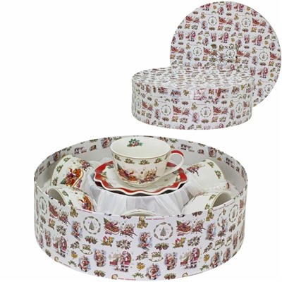 205-293 Чайный набор 12пр. 200 мл НОВЫЙ ГОД в под.уп.(х6)