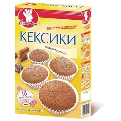 Кексики шоколадные 200г