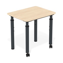 Стол SHT-T98PB
                        береза / черный