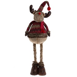 GAEM Игрушка набивная "Олень" (телескоп ноги), L26 W17 H97/45 см