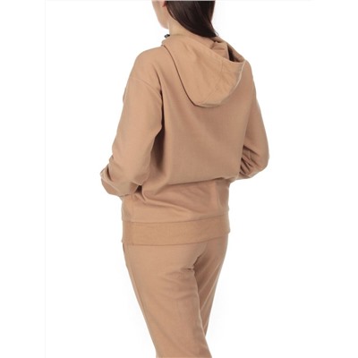 NO06 BEIGE Костюм спортивный женский (хлопок 90%, полиэстер 10%)