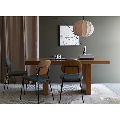 Стул Tilla, рогожка, дымчато-серый