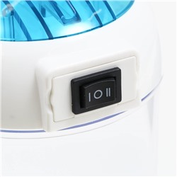 Аквариум настольный, с подсветкой LED и календарем кормлений, 4,4 л