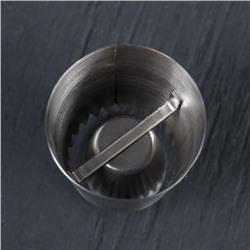 Насадка кондитерская KONFINETTA «Безе», d=4.2 см, выход 2.7 см, нержавеющая сталь