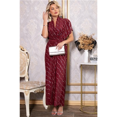 Платье Исландия (бордовое) П14814-30М