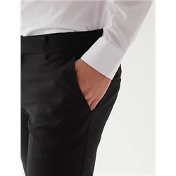 Boys' Skinny Leg School Trousers (2-18 Yrs)