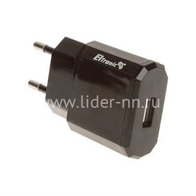 СЗУ ELTRONIC FASTER Micro USB (1200 mAh) в коробке (черный)
