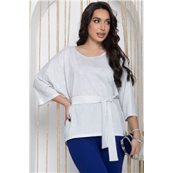 Блуза Праздник души (белая) Б12133