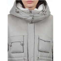 338-X44 BEIGE Куртка зимняя женская (200 гр. холлофайбер)