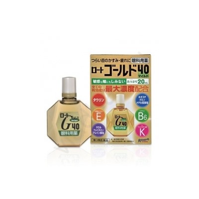 Rohto Gold 40 mild - Японские глазные капли c Хондроитином11