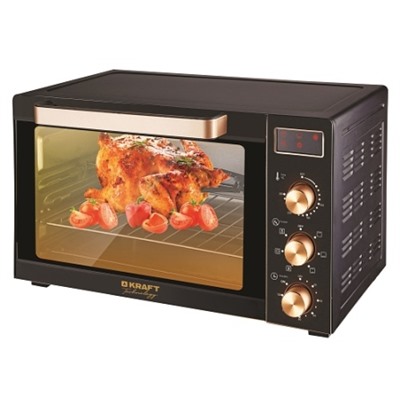 Жарочный шкаф KRAFT Technology TCH-MO 6012 RKDGLB (золотой/черный)