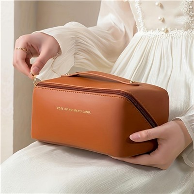 Kristaller Косметичка женская Charm suitcase, терракотовый