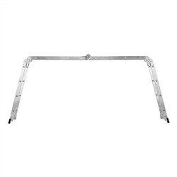 Лестница шарнирная алюминиевая, 4 х 4 ступени, Сибртех