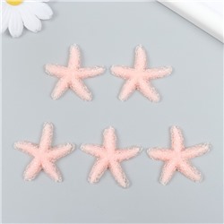 Декор для творчества пластик «Оранжевая морская звезда», сахарная, 3.8×0.5×3.8 см