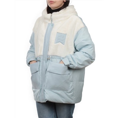 M24-209 BLUE Куртка демисезонная женская (100 гр. холлофайбер)