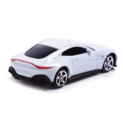 Машина металлическая ASTON MARTIN VANTAGE, 1:64, цвет белый