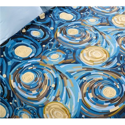 Ткань перкаль Премьер / Полночь 1 (основа)