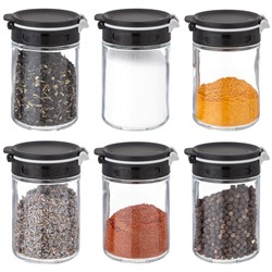 НАБОР ЕМКОСТЕЙ ДЛЯ СПЕЦИЙ 6ШТ 200МЛ AGNESS