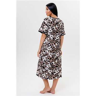 Женский халат 2177 / Коричневый