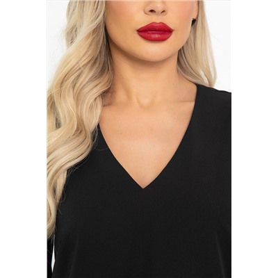 Блуза Глэдис (черная) Б14657-31М