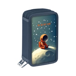 Пенал 3 отделения, 190*110 ArtSpace "On the moon", ткань