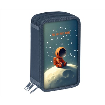 Пенал 3 отделения, 190*110 ArtSpace "On the moon", ткань