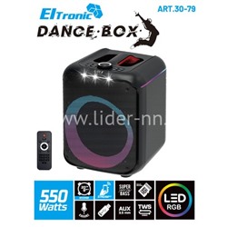 Колонка 08" (30-79 DANCE BOX 550) динамик 1шт/8" ELTRONIC с TWS