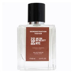 Tester Carolina Herrera 212 VIP For Men 60 ml экстра - стойкий