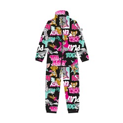 Комбинезон флисовый для девочки