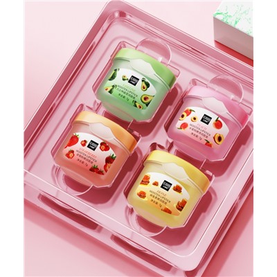 Набор бальзамов для губ 4 штуки Senana Double Care Lip Balm Set