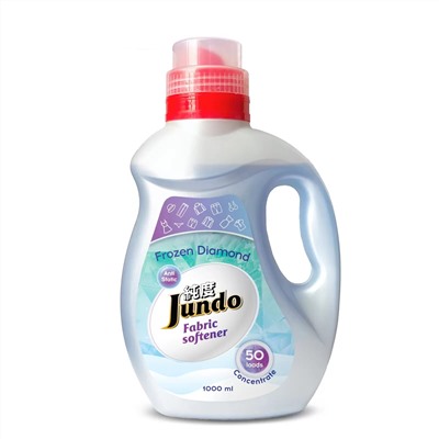 Концентрированный кондиционер для стирки белья, на 50 стирок, Aroma Capsule Frozen Diamond, Jundo, 1 л