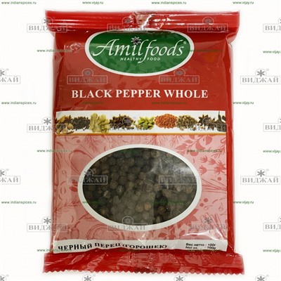 Перец черный горошек "Amilfoods"