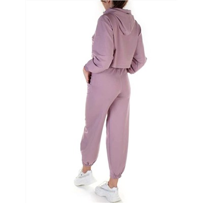 Y316 LILAC Спортивный костюм женский (100% хлопок)