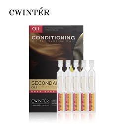 Смягчающее масло для ухода за волосами с экстрактом растения Чжидуо CWINTER Conditioning oil for Sublime Hair, 10*1,5мл