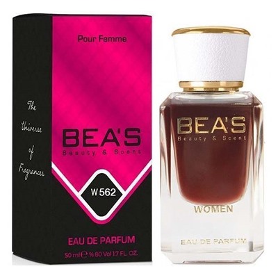 Beas W562 Versace Crystal Noir Women edp 50 ml, Парфюм женский Beas W562 создан по мотивам аромата Versace Crystal Noir