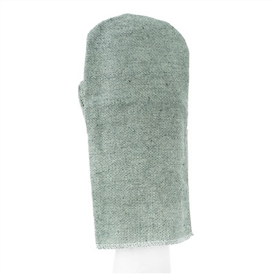 Рукавицы брезентовые огнеупорные, одинарный наладонник, 2 размер Сибртех