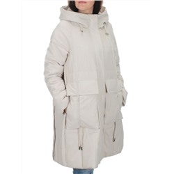 22-110 LT.BEIGE Куртка зимняя облегченная женская (150 гр. холлофайбер)