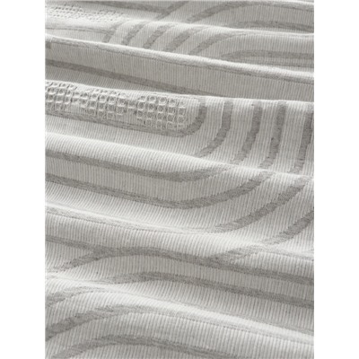 Плед «Этель» Cotton 150×240 см, серый, хлопок100%