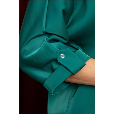 Блуза Шахерезада (изумрудная) Б14675-18М