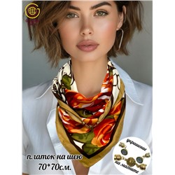 Платок на шею с украшением Артикул 2455/21
