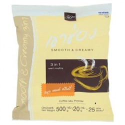 Као Shong 3 в 1 Мягкий и Сливочный кофе  20 гр х 25 шт